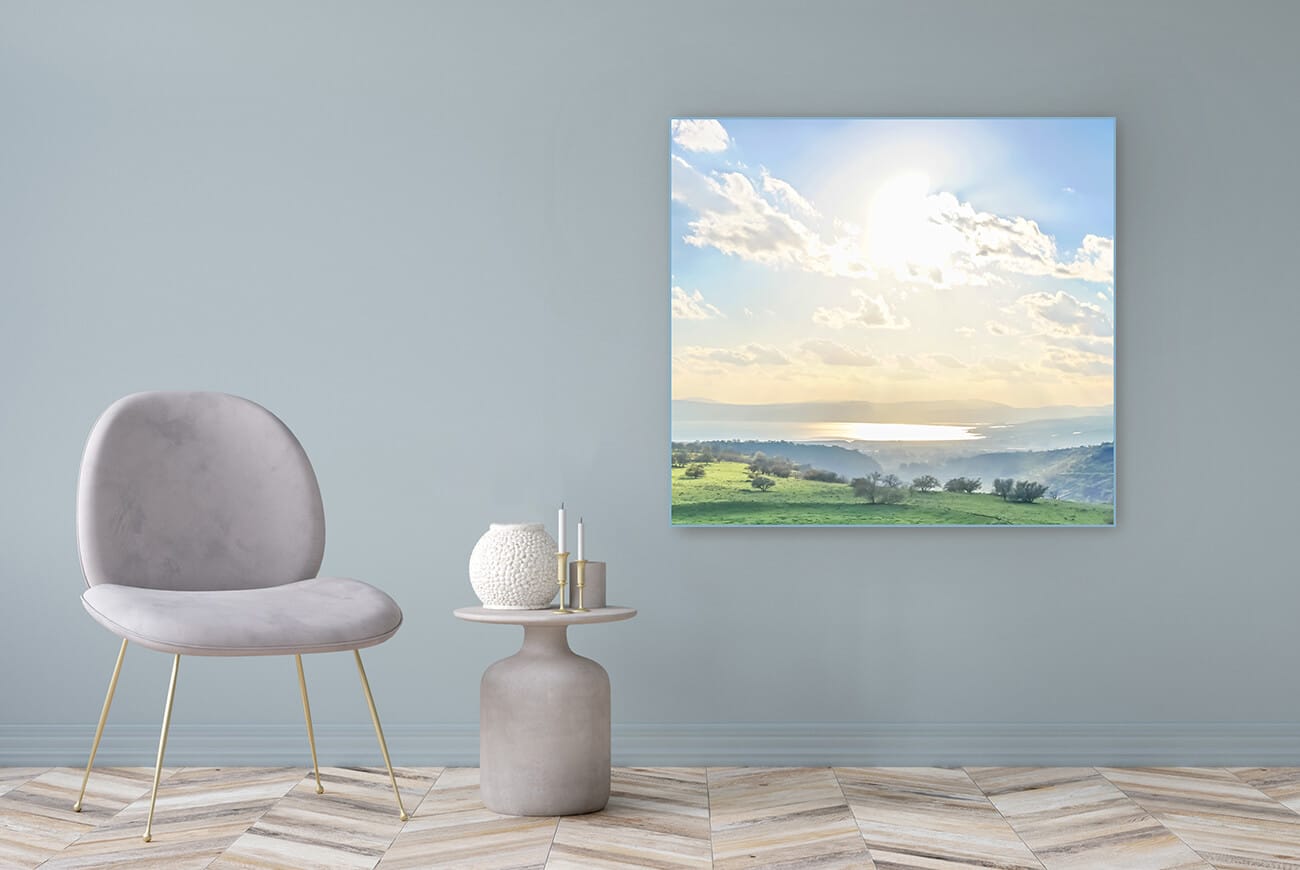 acrylic-glass-picture-paradise-earth-121x111cm Acrylic Glass Picture Motif Paradise Earth 121x111cm