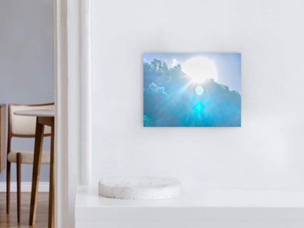 Canvas Picture Motif Enthusiasm 44x33cm Landscape