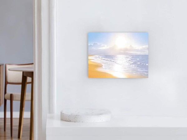 Canvas Picture Motif Unfolding 44x33cm Landscape