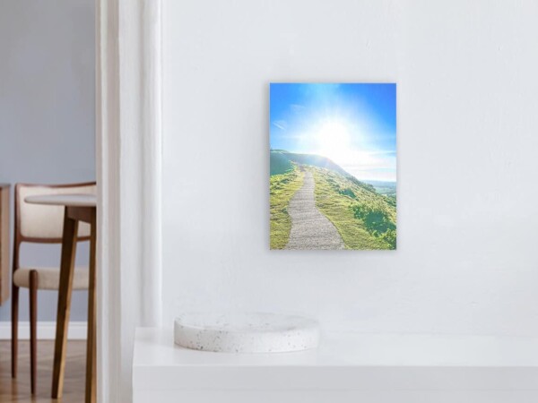 Canvas Picture Motif Peace 33x44cm Portrait