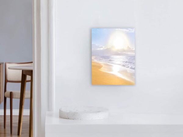 Canvas Picture Motif I am 33x44cm Portrait