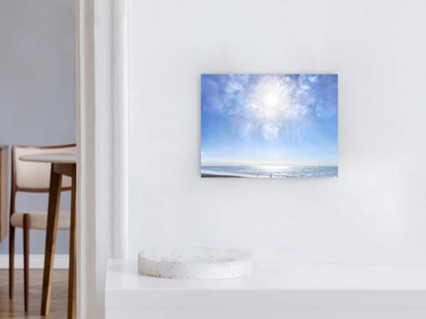 Canvas Picture Motif Humanity 44x33cm Landscape