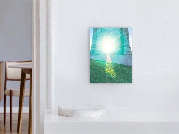 Canvas Picture Motif New Beginning 33x44cm Portrait