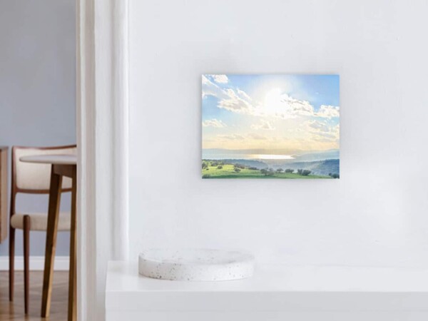 Canvas Picture Motif "Paradise Earth" 44x33cm Landscape