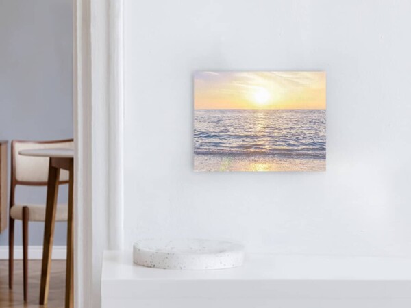 Canvas Picture Motif Blessing 44x33cm Landscape