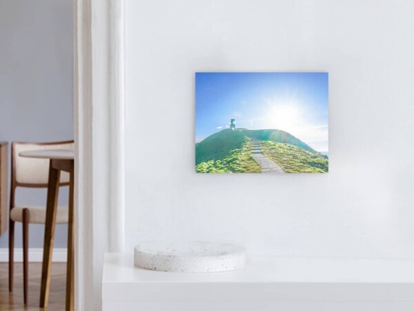 Canvas Picture Motif Middle Way 44x33cm Landscape