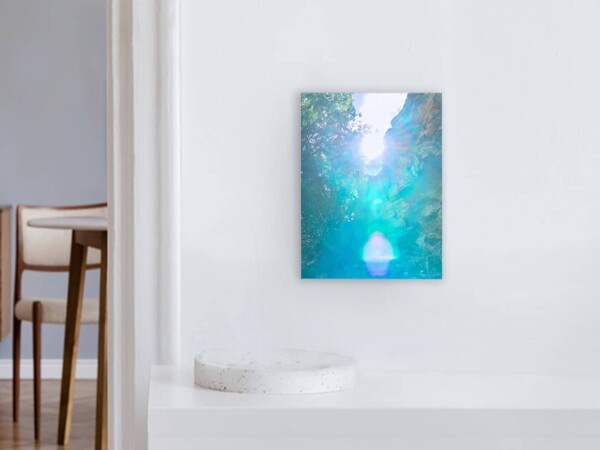 Canvas Picture Motif Mystery 33x44cm Portrait