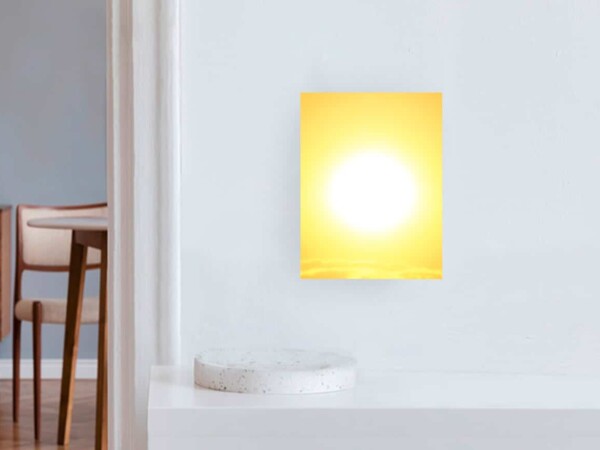 Canvas picture motif joy 33x44cm