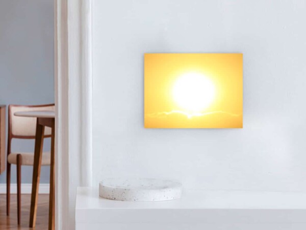 Canvas picture motif potential of the source 80x60cm