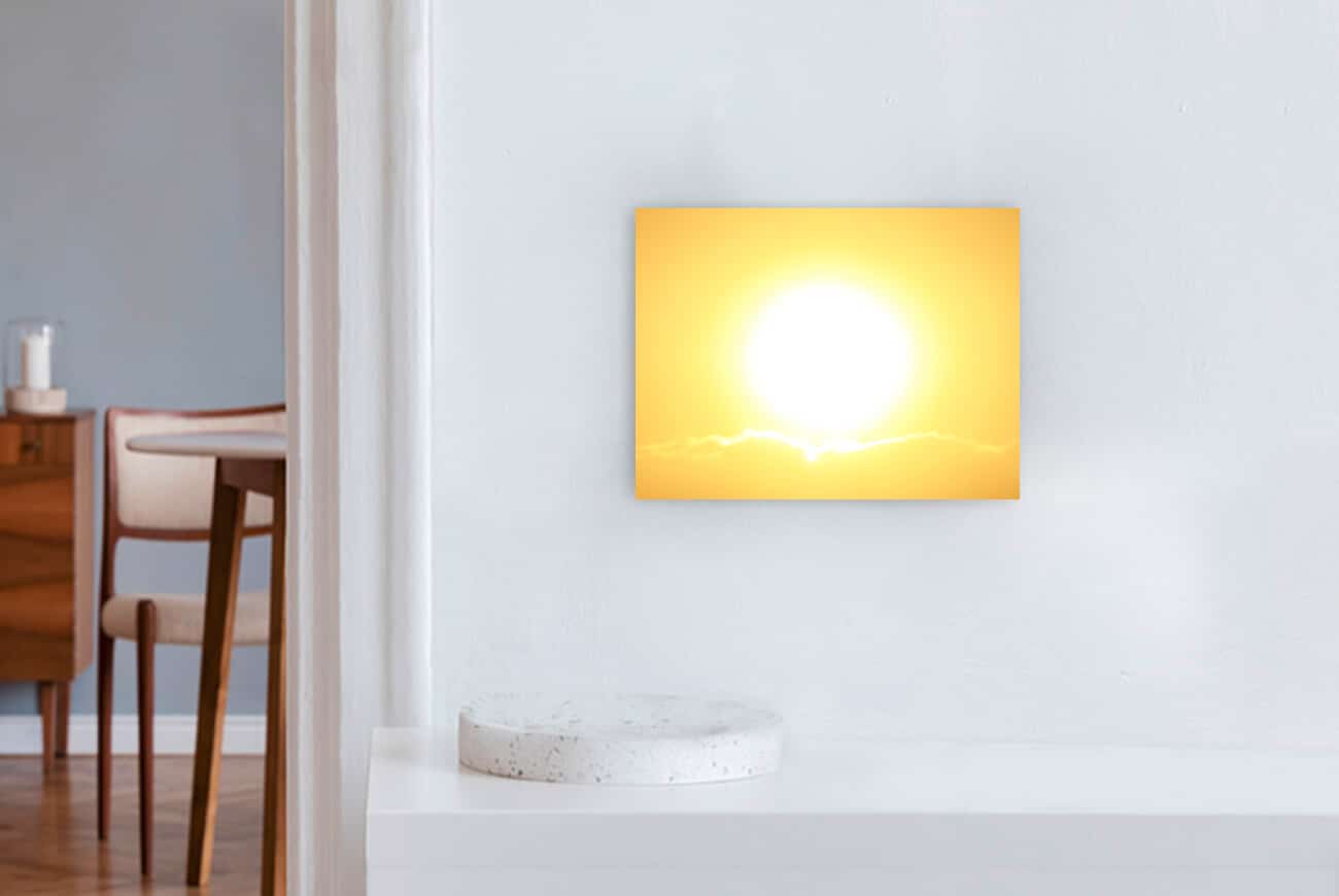 Canvas picture motif potential of the source 44x33cm Canvas picture motif potential of the source 80x60cm